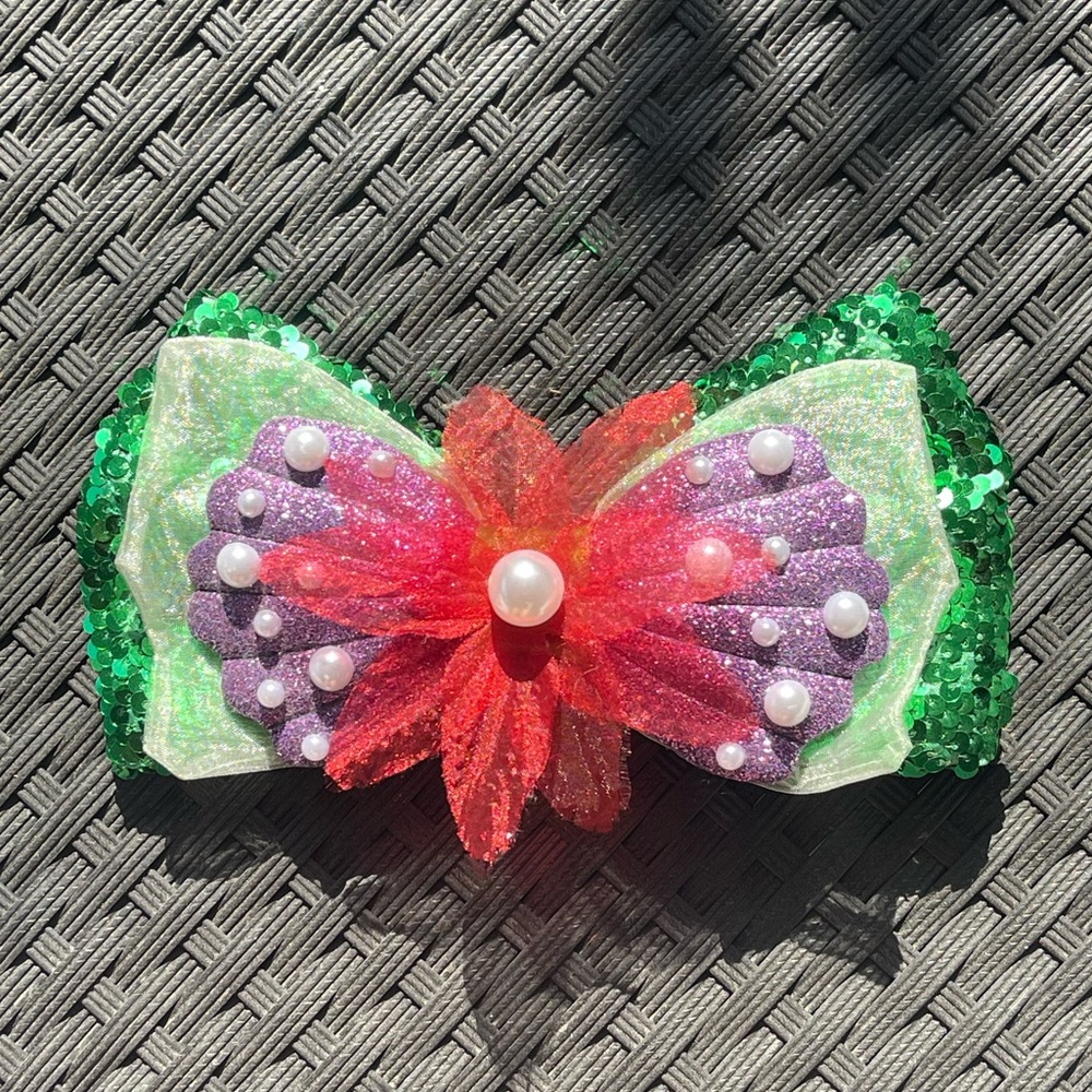 Disneyland Parks Jumbo Ariel Bow